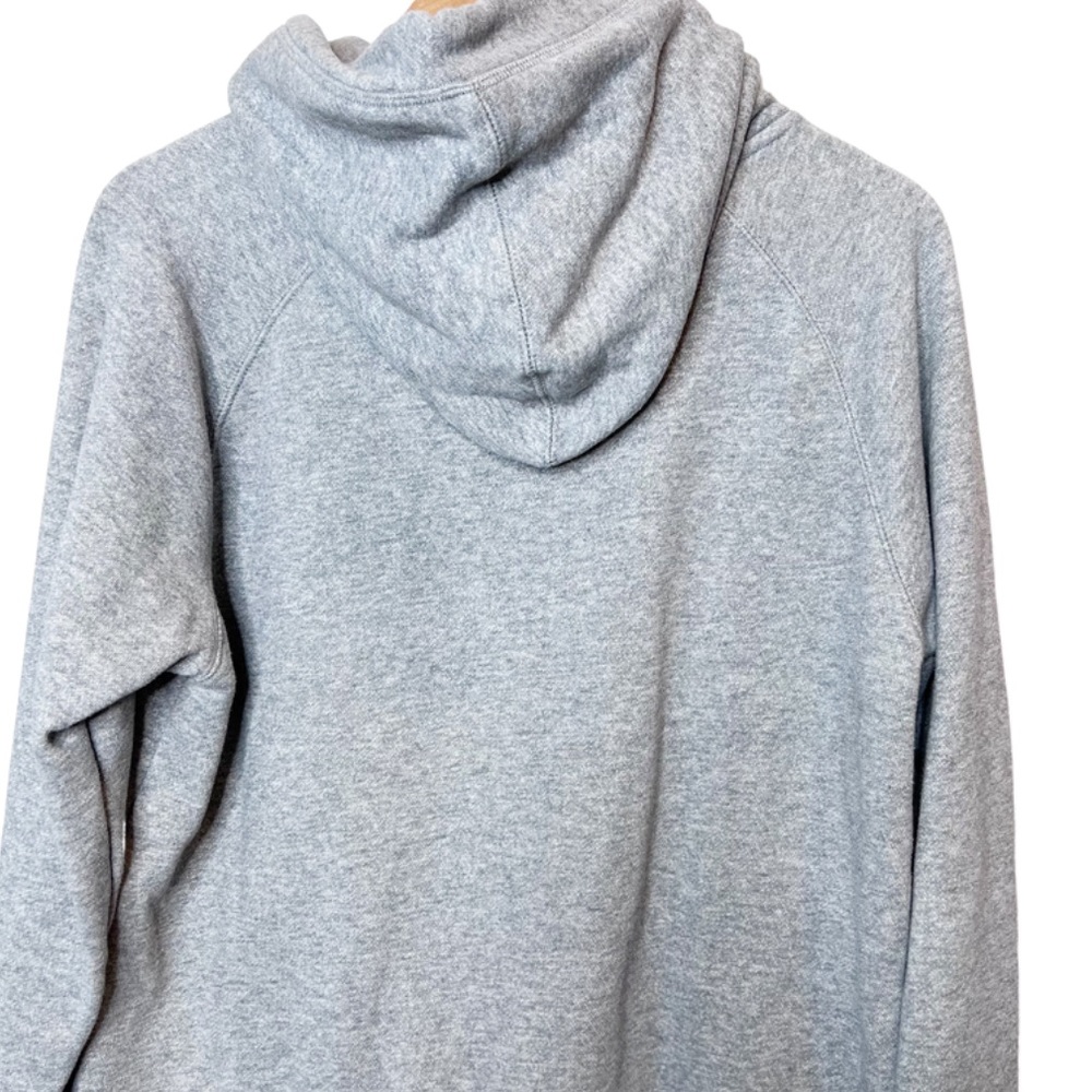 Tentree Basic Heather Grey Hooded Drawstring Sweatshirt - Picture 11 of 14